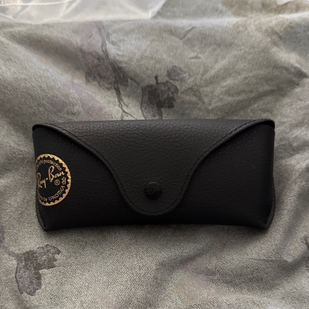 Ray-Ban Black Leather Case
